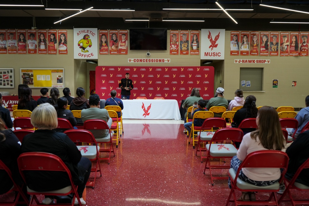 RS Chicago Attends Jefferson High School’s Military Signing Day
