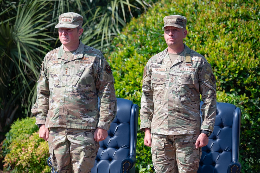 AFSOC welcomes incoming command chief: Chief Master Sgt. Courtney Freeman