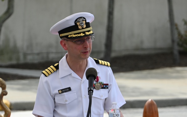 Navy Medicine Readiness and Training Unit Groton Conducts Change of Charge Ceremony