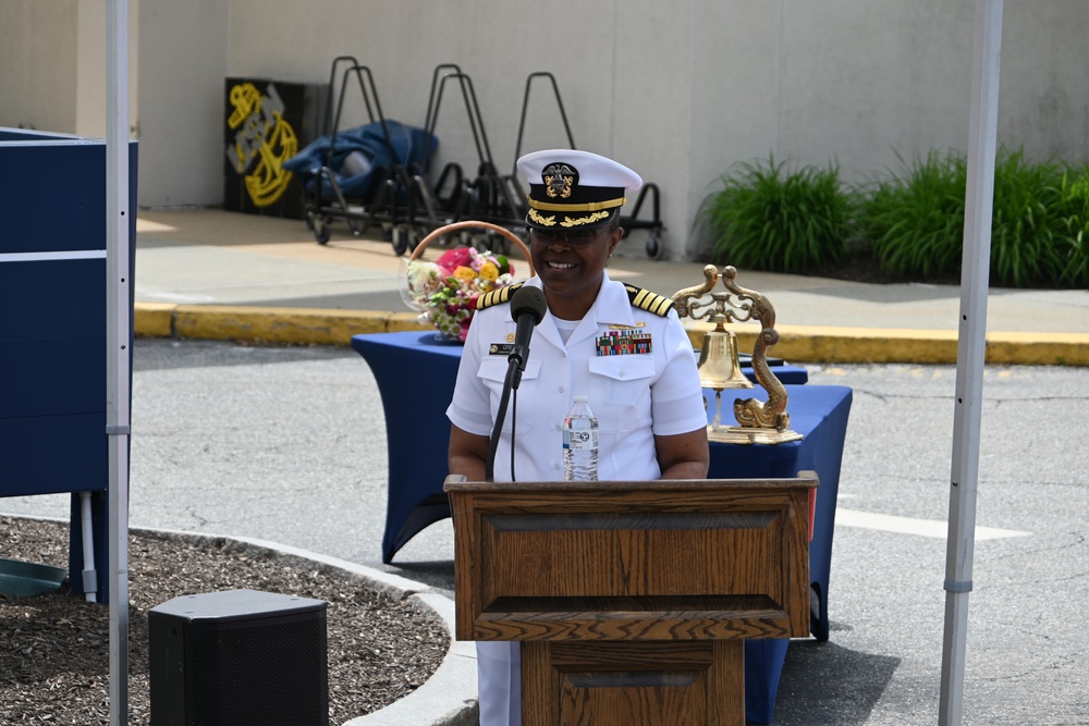 Navy Medicine Readiness and Training Unit Groton Conducts Change of Charge Ceremony