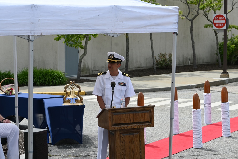 Navy Medicine Readiness and Training Unit Groton Conducts Change of Charge Ceremony