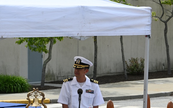 Navy Medicine Readiness and Training Unit Groton Conducts Change of Charge Ceremony