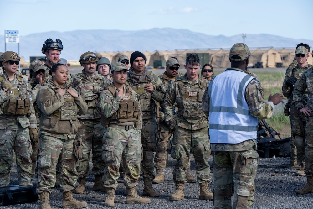 721st Contingency Response Squadron Conducts First “Phantom Shield” Exercise at Amedee Army Airfield
