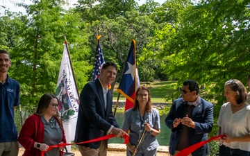 San Marcos Ecosystem Restoration Project Ribbon Cutting
