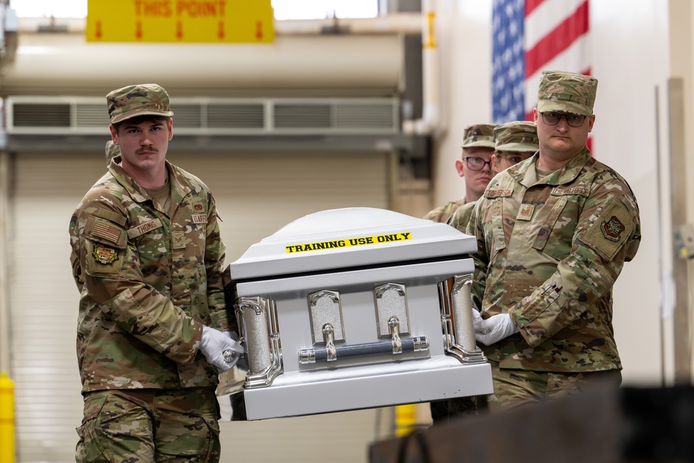 Airmen Complete Reverse Dignified Transfer Training at Dover