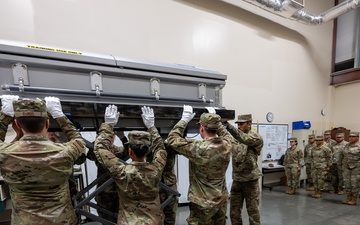 Airmen Complete Reverse Dignified Transfer Training at Dover