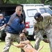 Police dogs join in National Police Week Competition.