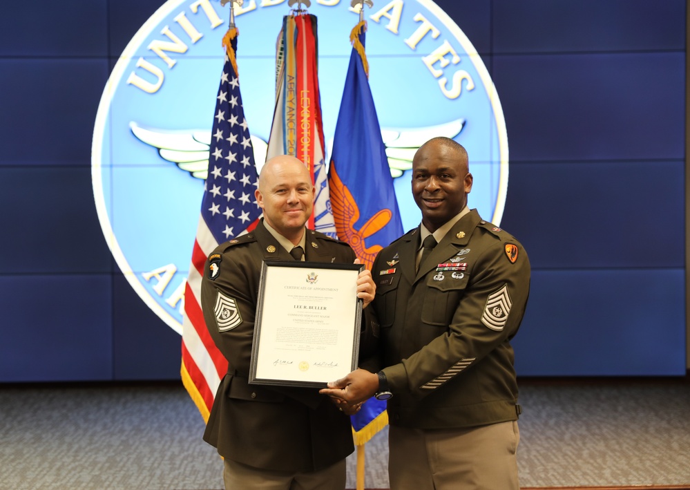 CSM Buller Lateral Appointment