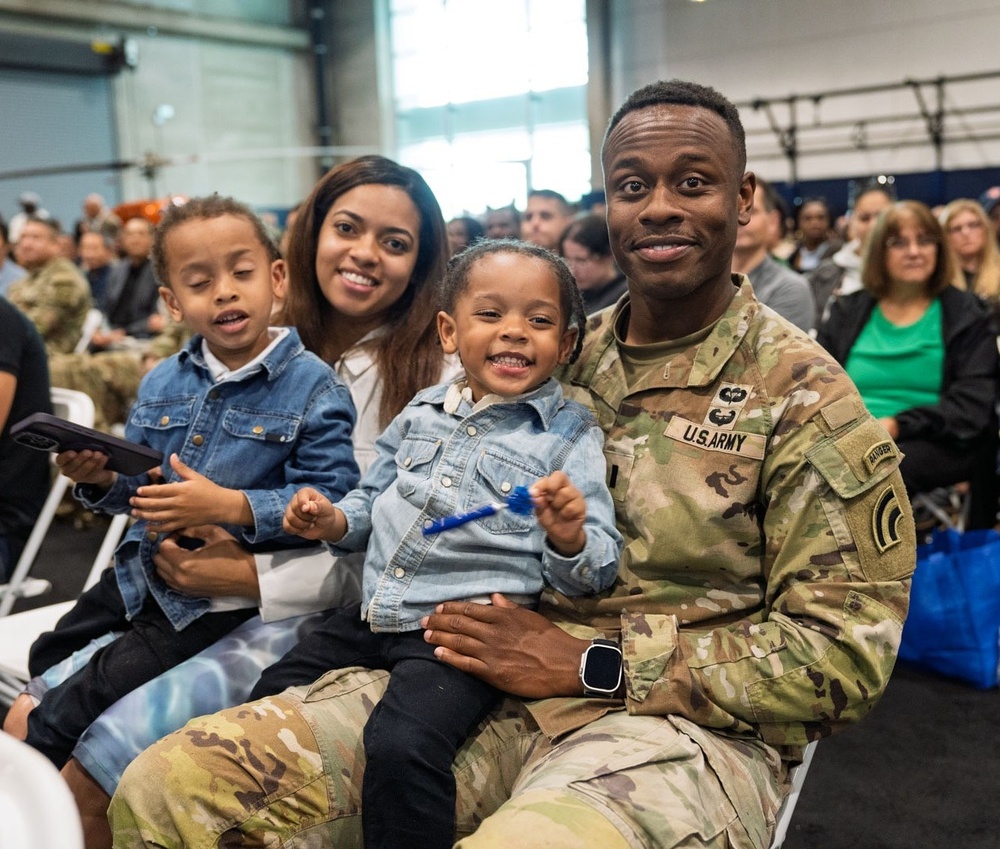 500 42nd Infantry Division Soldiers deploy to Central Command Area