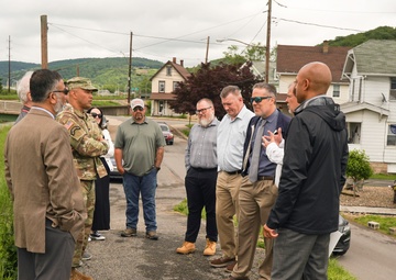 USACE Baltimore District Officials, Williamsport Mayor Discuss Levee System Funding After Risk Assessment