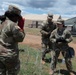 151st CBRN Battalion emplaces concertina wire during Immediate Response 25
