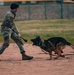 Military working dog obedience competition