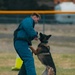Military working dog obedience competition