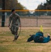 Military working dog obedience competition