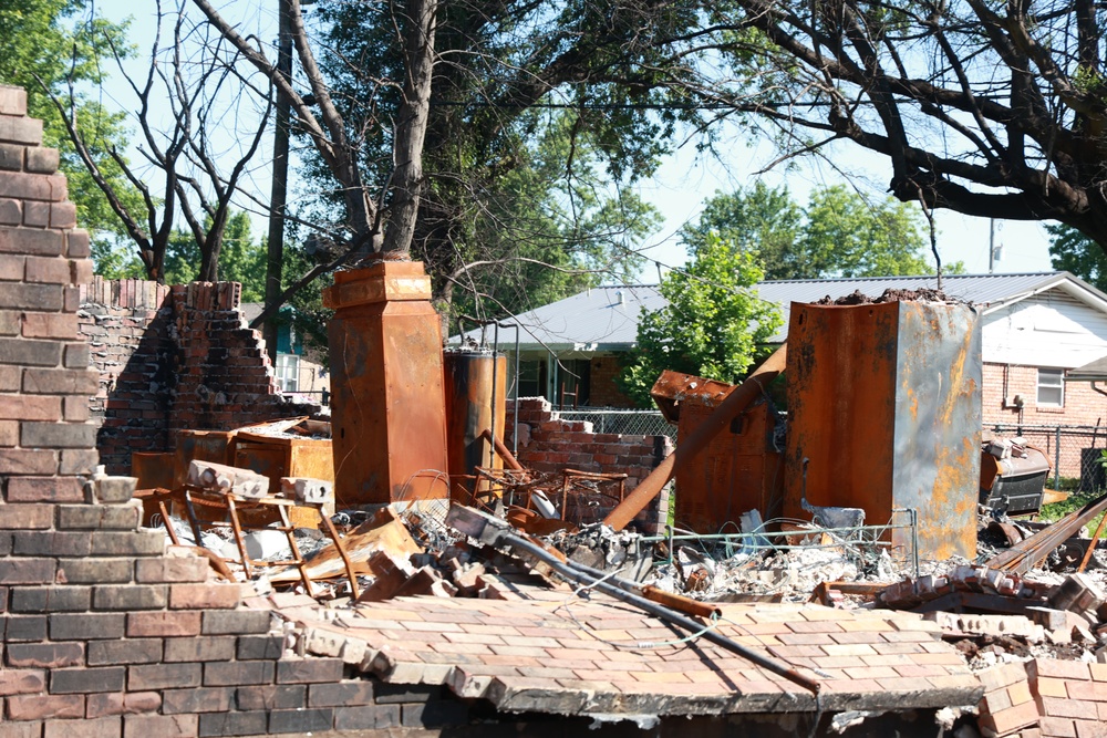 Oklahoma Wildfires and Straight-Line Wind Damage