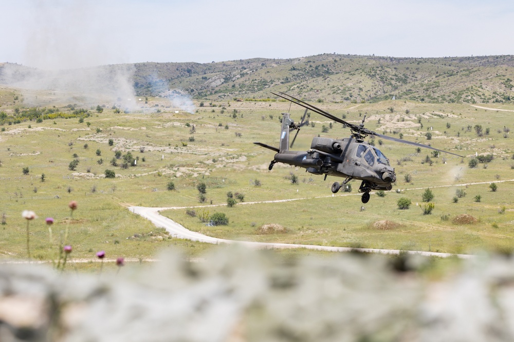 IR25 Live-fire exercise in the Republic of North Macedonia