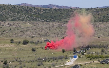 IR25 Live-fire exercise in the Republic of North Macedonia