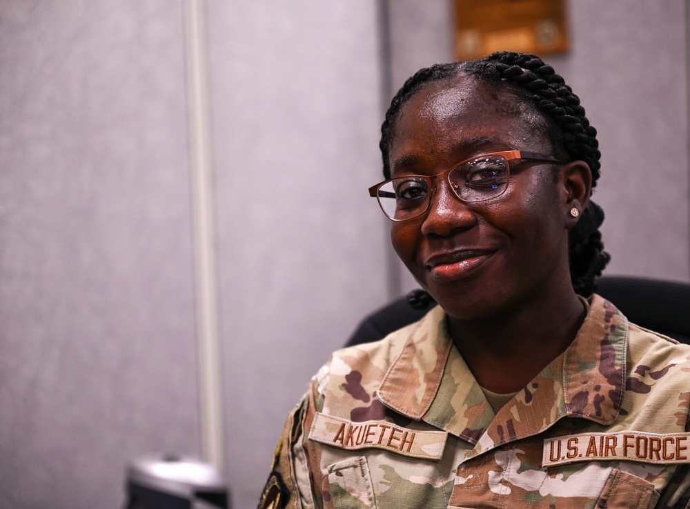 A1C Angel Akueteh: A bold step forward