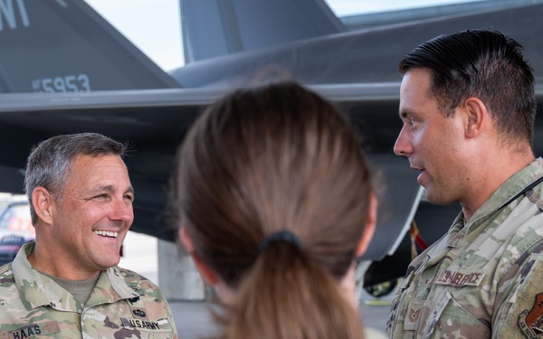Florida's Adjutant General Visits 125FW