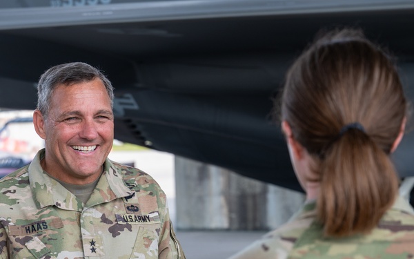 Florida's Adjutant General Visits 125FW