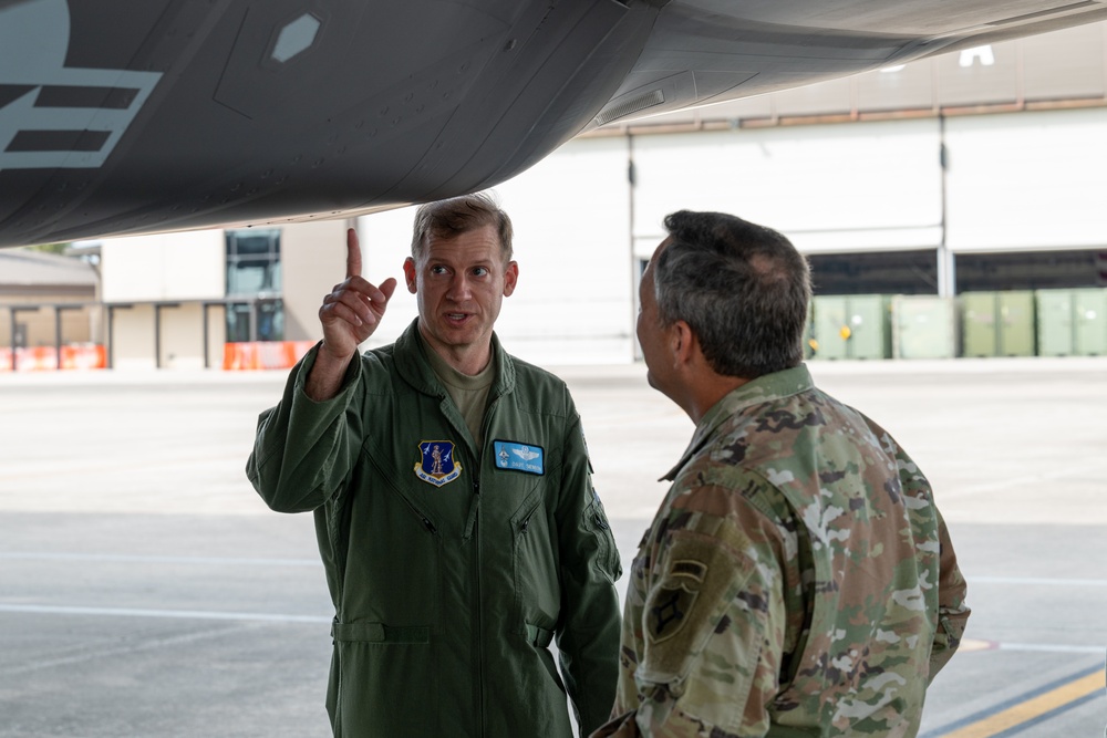 Florida's Adjutant General Visits 125FW