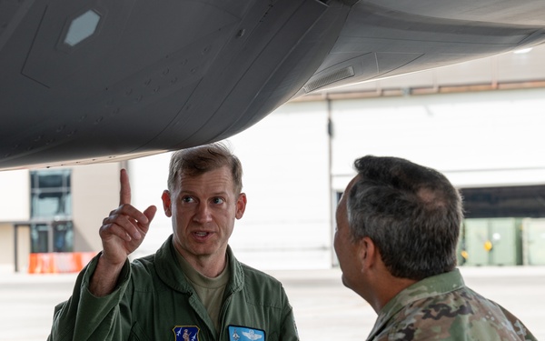 Florida's Adjutant General Visits 125FW