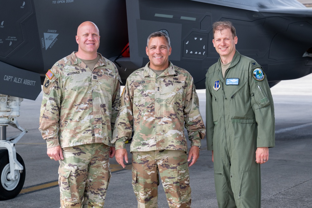 Florida's Adjutant General Visits 125FW