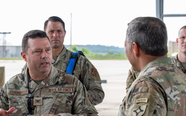 Florida's Adjutant General Visits 125FW