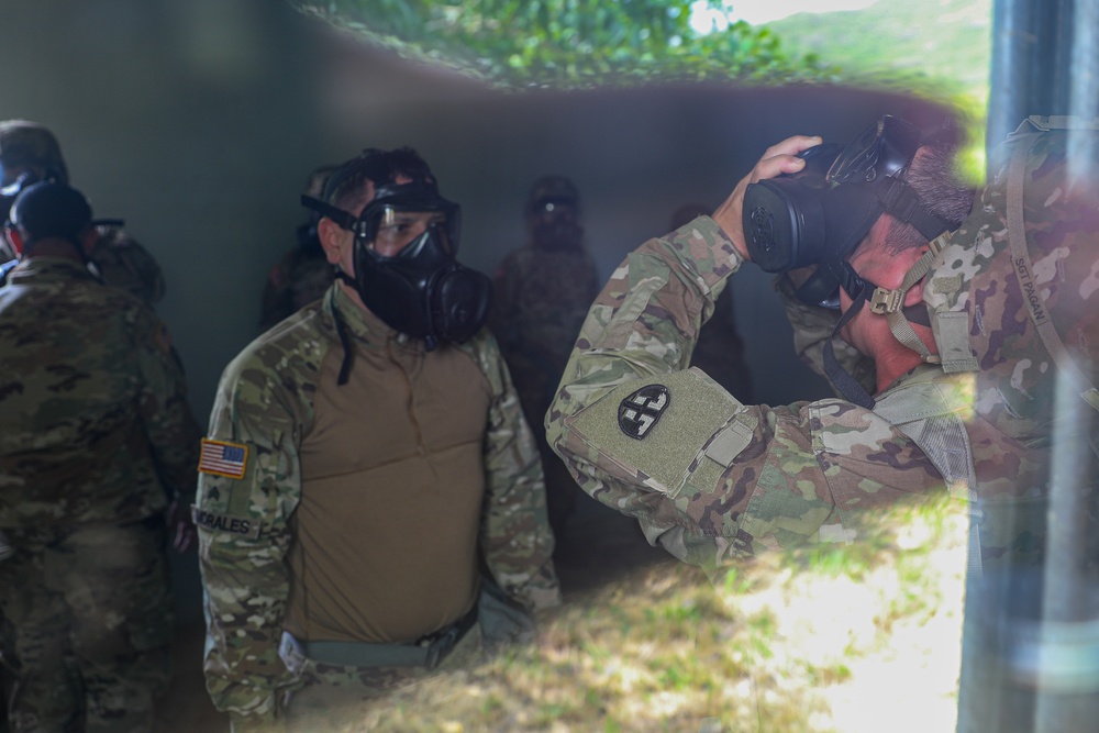 190th EN Conducts Mask Confidence Training