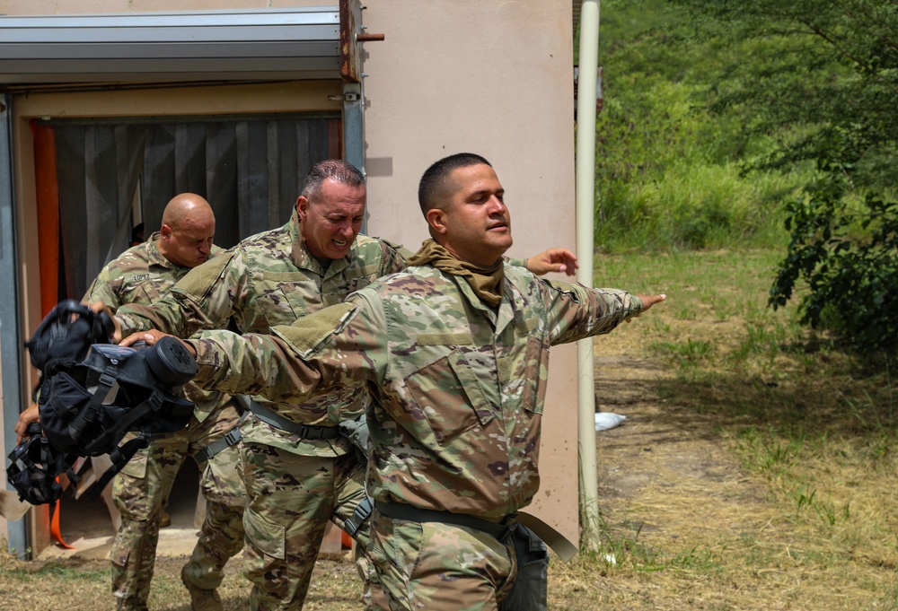 190th EN Conducts Mask Confidence Training