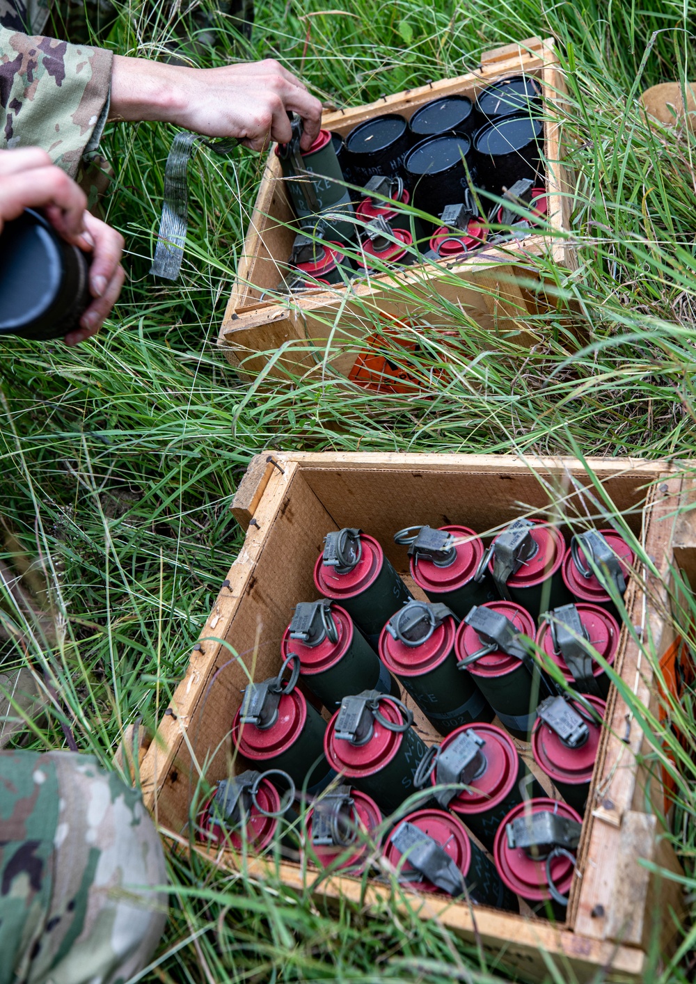 EOD Team Executes Controlled Demolition at Camp Santiago