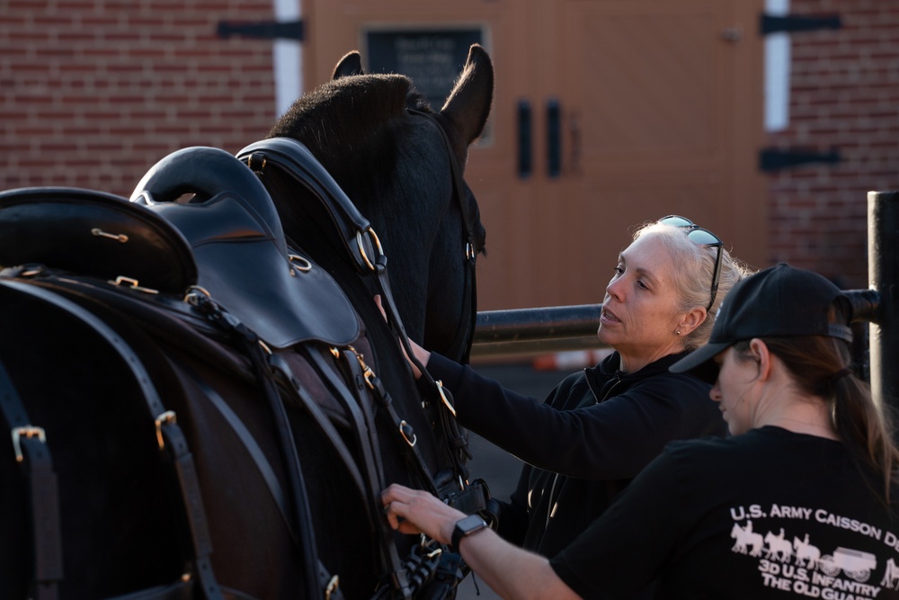 Caisson Detachment returns to Arlington National Cemetery, June 2, 2025
