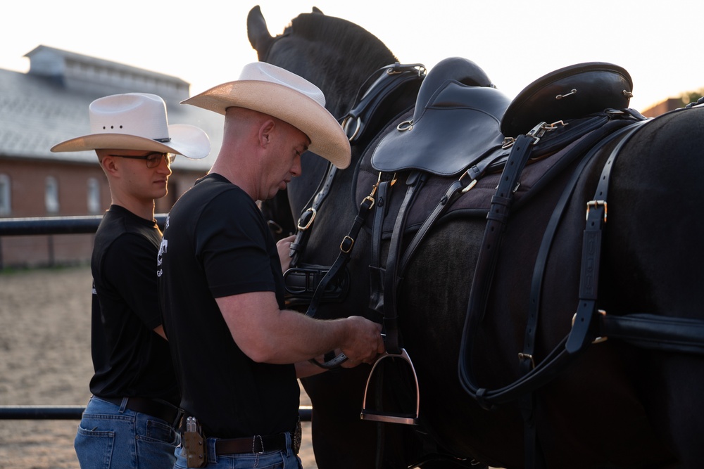 Caisson Detachment returns to Arlington National Cemetery, June 2, 2025