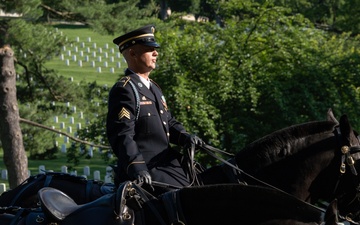 Caisson Detachment returns to Arlington National Cemetery, June 2, 2025