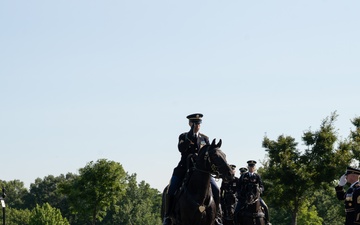 Caisson Detachment returns to Arlington National Cemetery, June 2, 2025