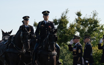 Caisson Detachment returns to Arlington National Cemetery, June 2, 2025