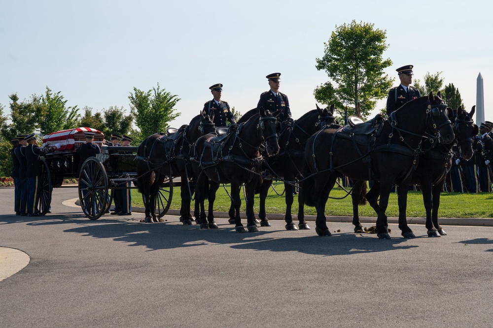 Caisson Detachment returns to Arlington National Cemetery, June 2, 2025