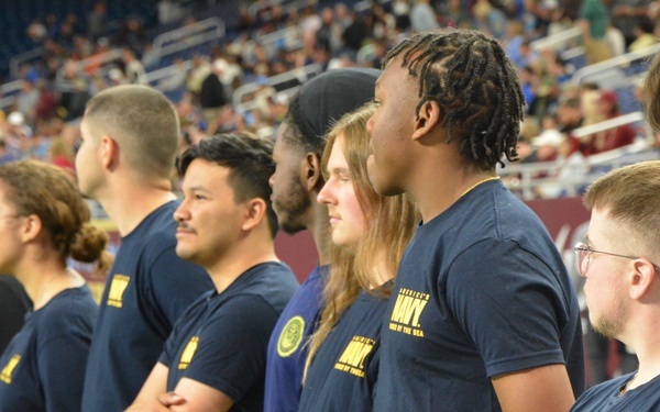 NTAG Heartland Future Sailors take the Oath of Enlistment