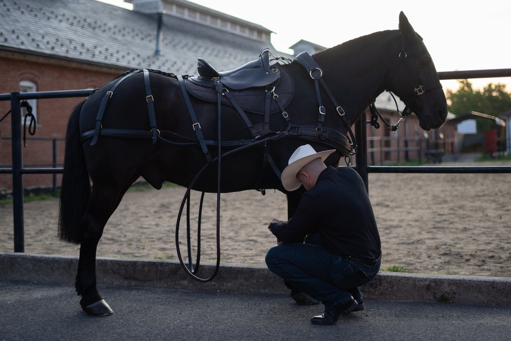 Caisson Detachment returns to Arlington National Cemetery, June 2, 2025