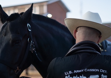 Caisson Detachment returns to Arlington National Cemetery, June 2, 2025
