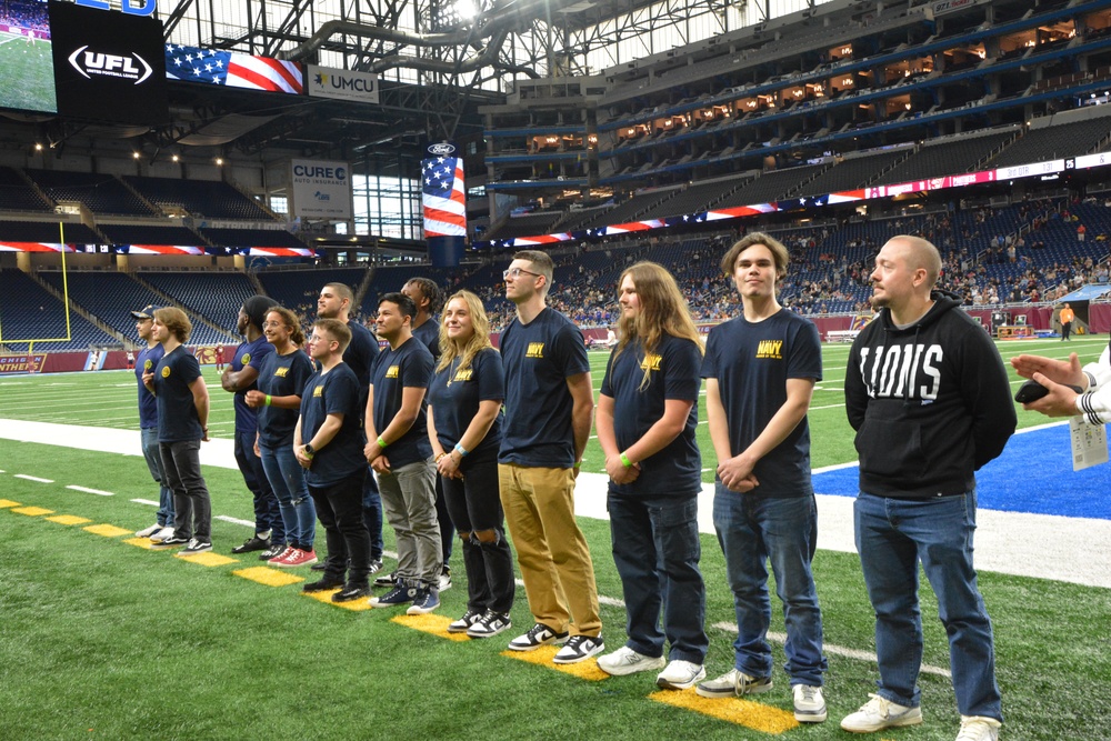 NTAG Heartland Future Sailors take the Oath of Enlistment