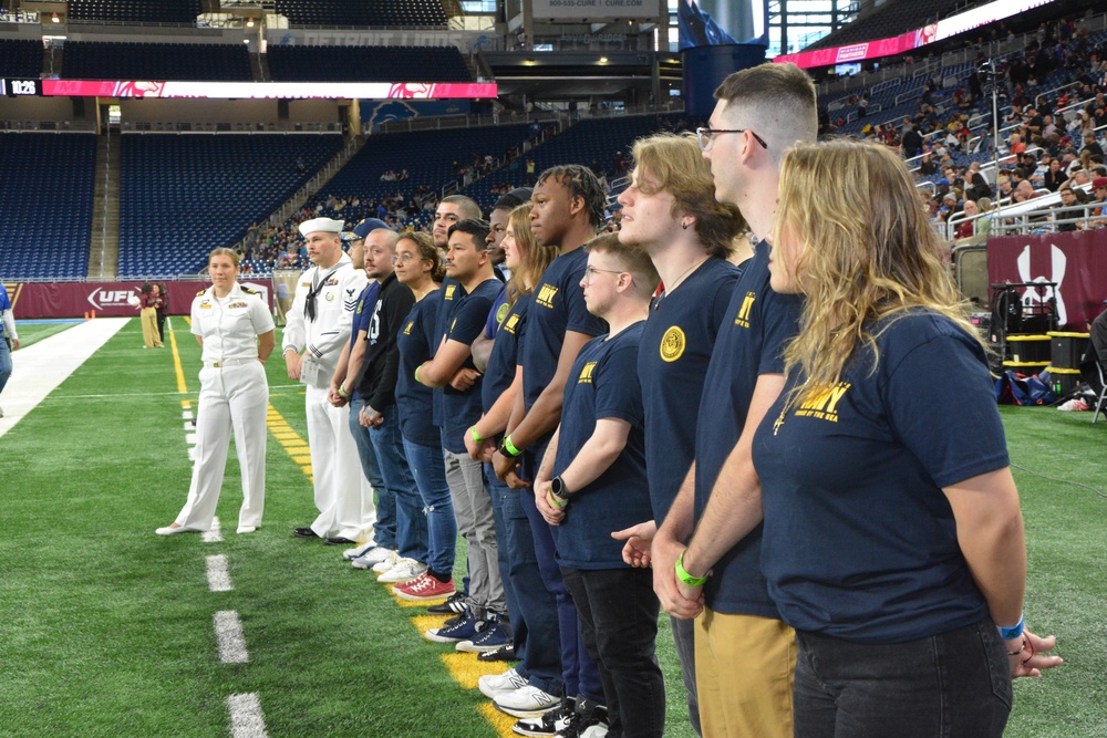 NTAG Heartland Future Sailors take the Oath of Enlistment
