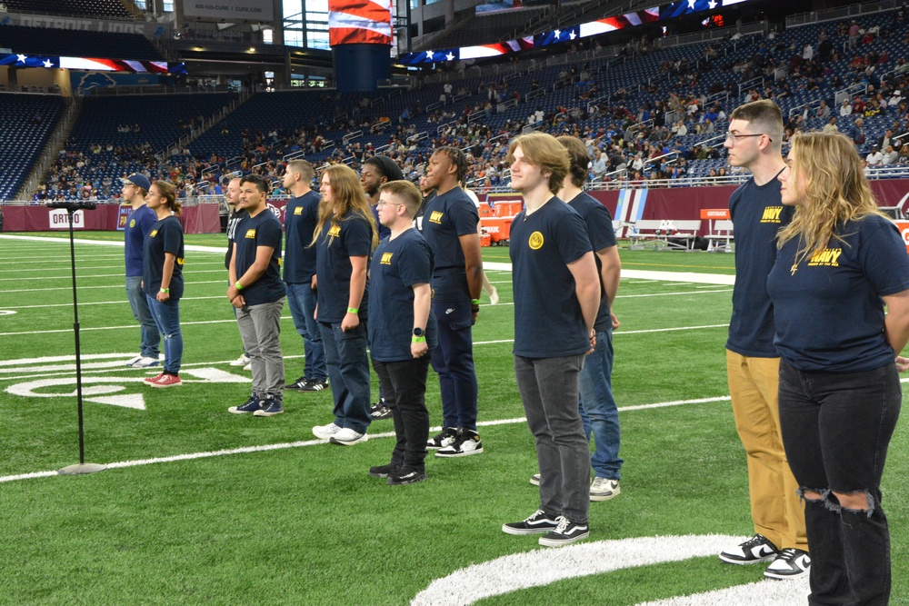 NTAG Heartland Future Sailors take the Oath of Enlistment