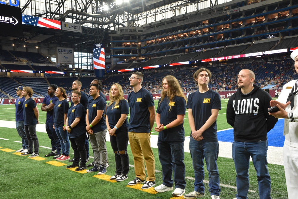 NTAG Heartland Future Sailors take the Oath of Enlistment