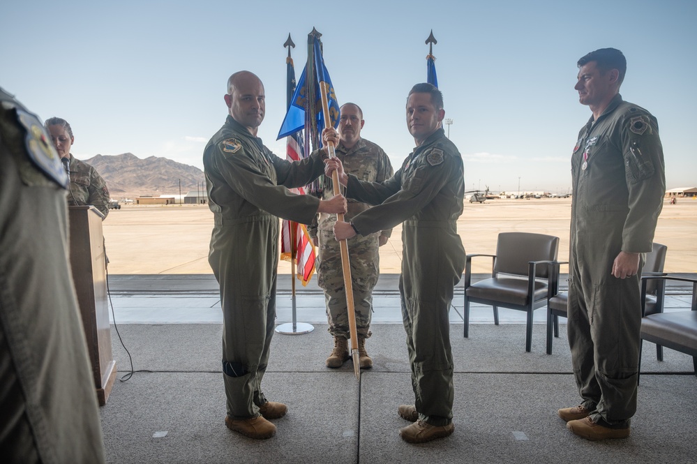 422nd Test and Evaluation Squadron welcomes new commander