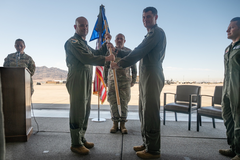 422nd Test and Evaluation Squadron welcomes new commander