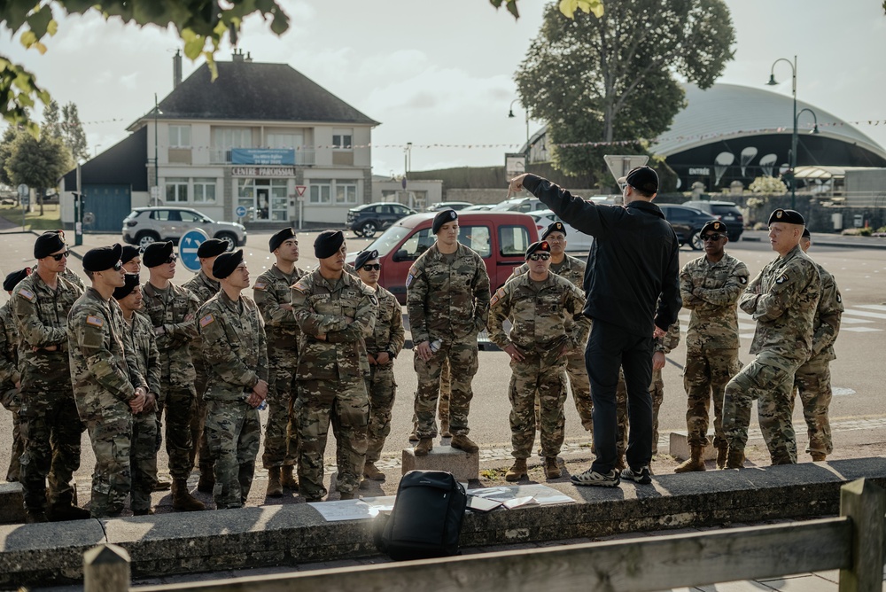101st Airborne Division (Air Assault) Soldiers D-Day 81 Staff Ride
