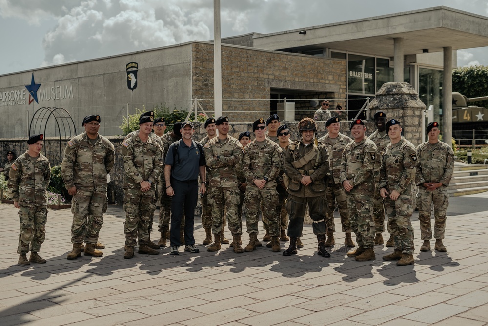101st Airborne Division (Air Assault) Soldiers D-Day 81 Staff Ride
