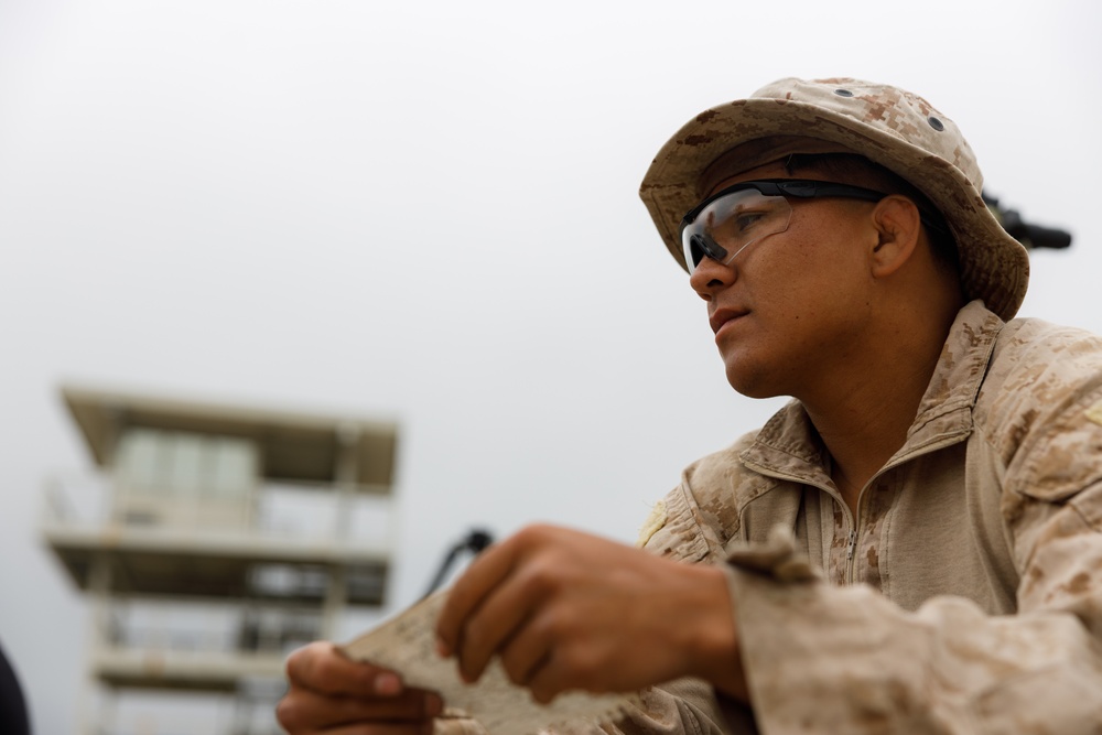 U.S. Marines, Indonesian Korps Marinir fire Mk22 Mod 0 advanced sniper rifle
