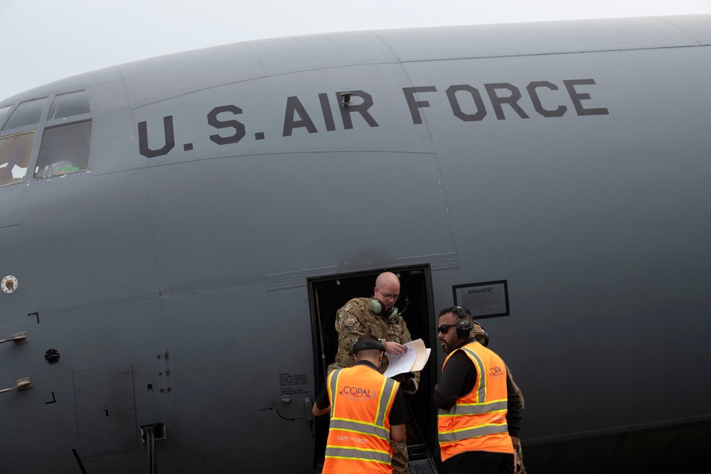 U.S. Marines arrive in Panama to support U.S./Panama relations